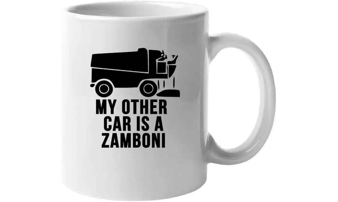 My Other Car Is A Zamboni Funny Mug - Second Medium