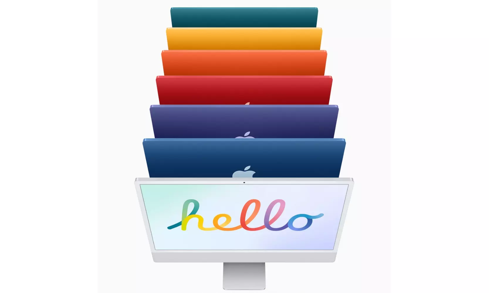 2021 Apple iMac 24" M1 3.2GHz (8-Core CPU/GPU) 8GB RAM - A Grade Refurbished - Primary Image