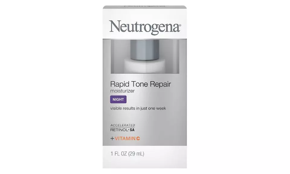 Neutrogena Rapid Tone Repair Night Moisturizer & Vitamin C - Retinol - 1 oz - Primary Image