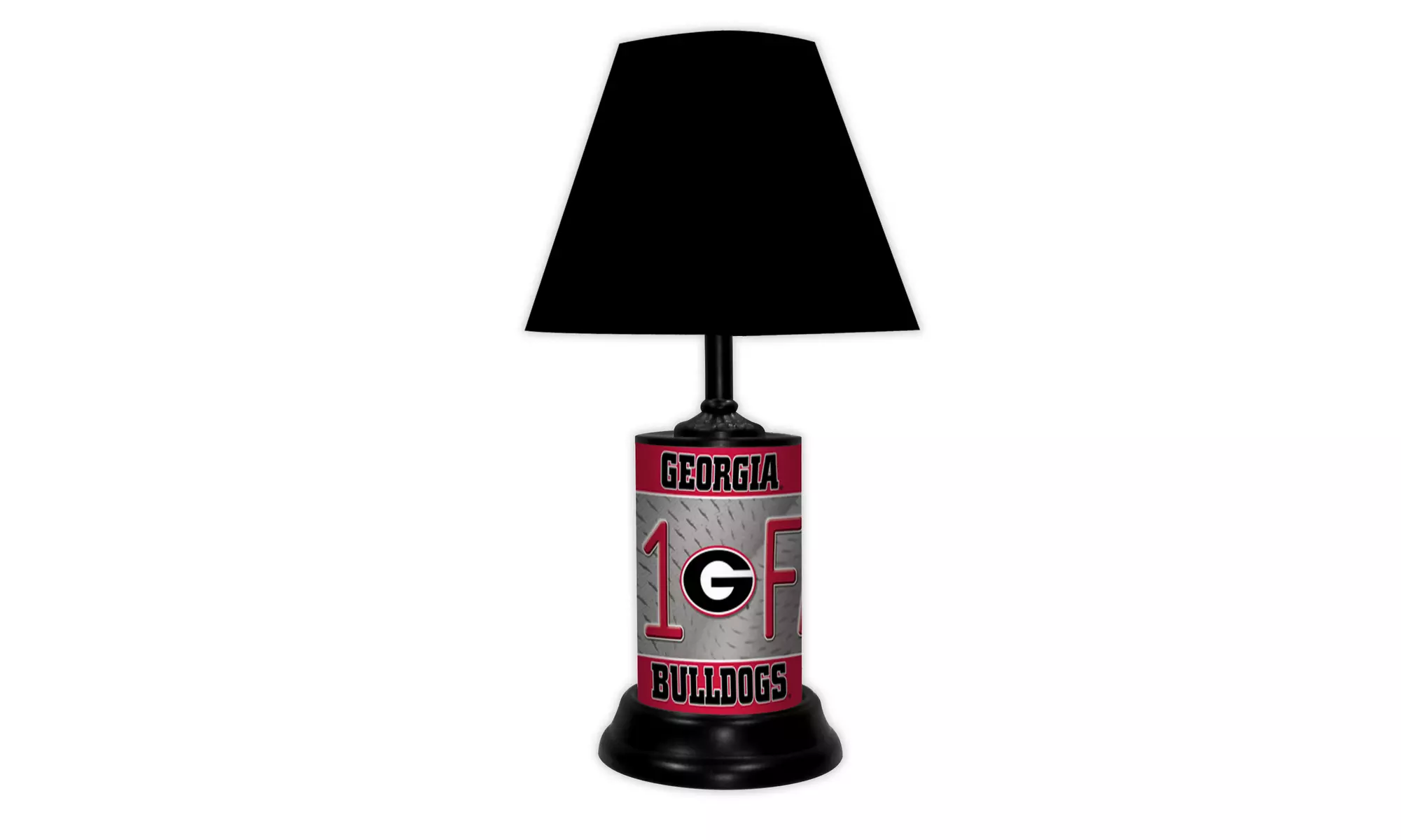 NCAA 18-inch Desk/Table Lamp with Shade, #1 Fan with Team Logo