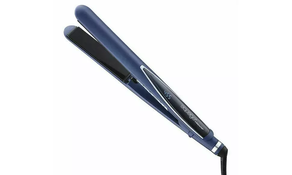 Aquage by BabylissPRO 1" Digital Straightener with Free Round Brush - Primary Image