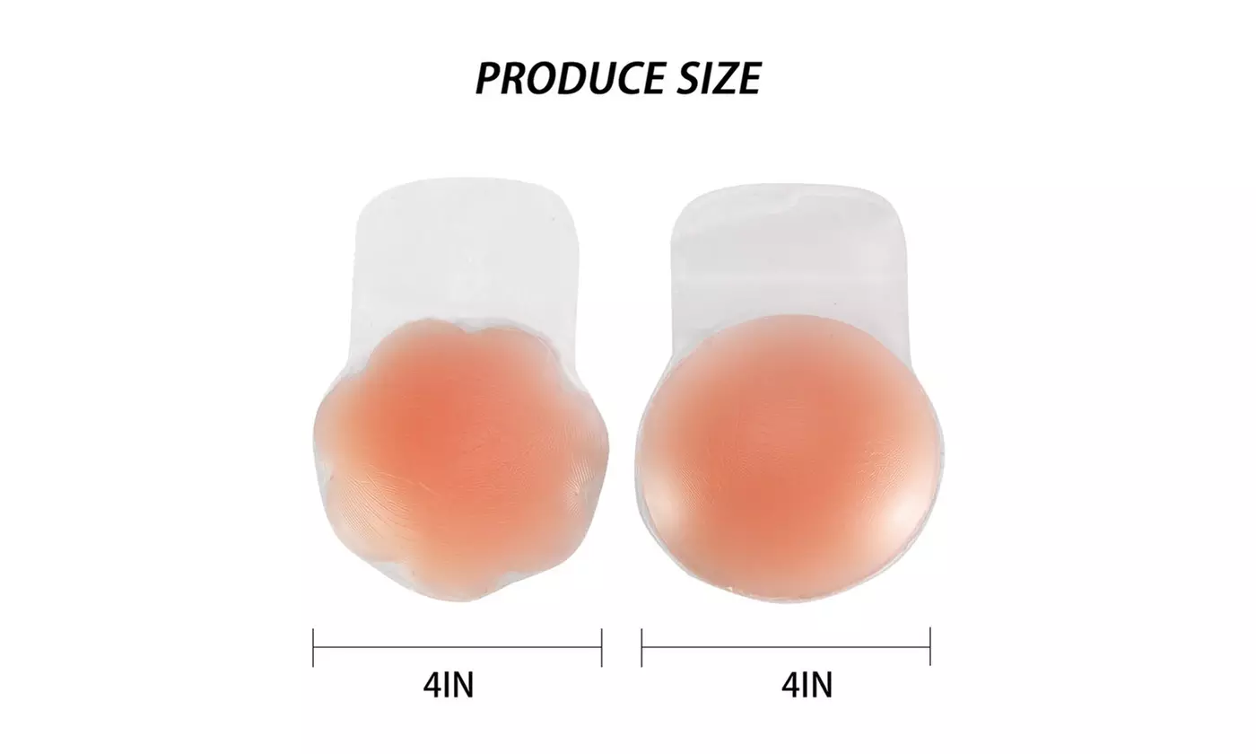 Women Invisible Strapless Push Up Self Adhesive Bra Sticker