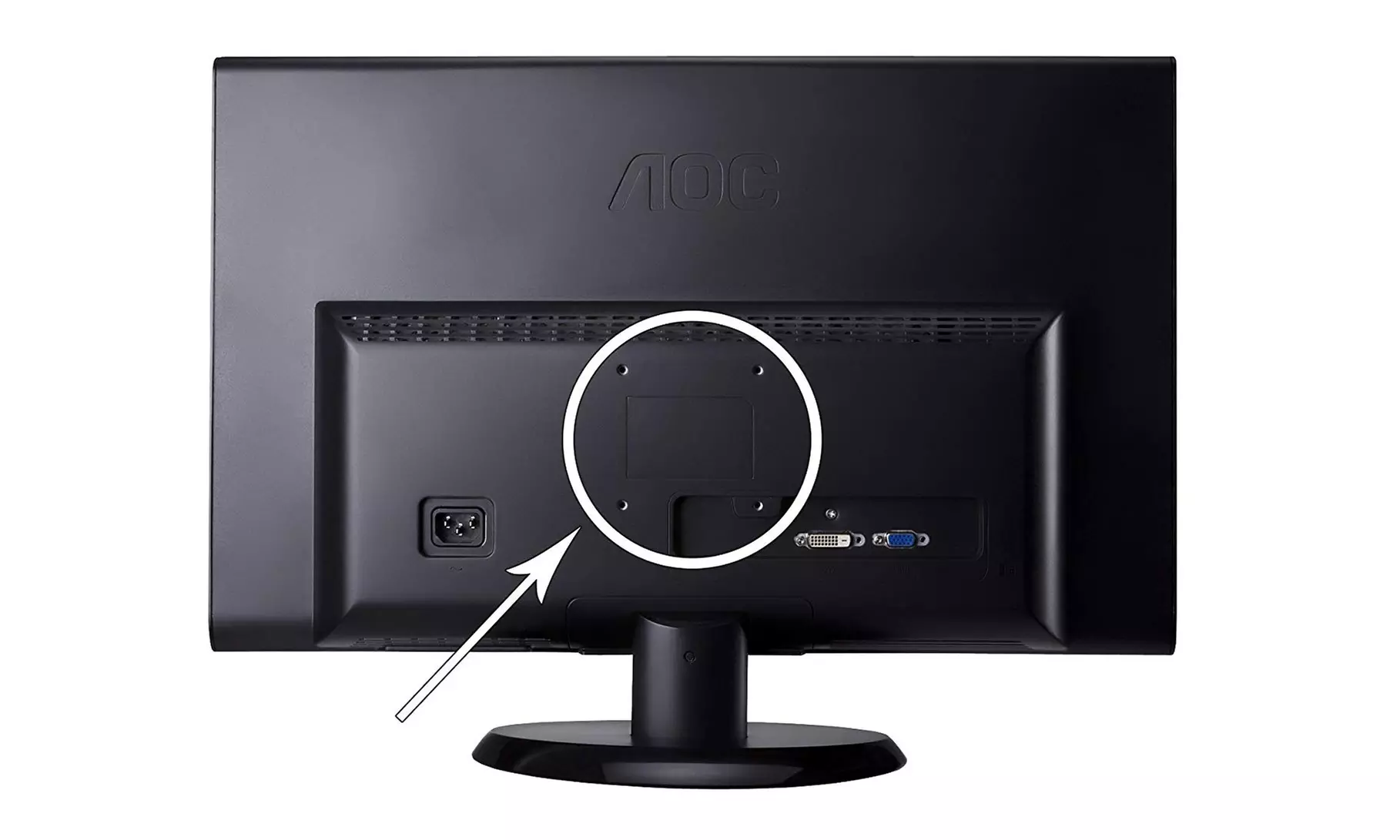 Refurbished AOC E2050SWD 20" LED 1600x900 Monitor 60Hz 5ms DVI-D and VGA - Second Medium
