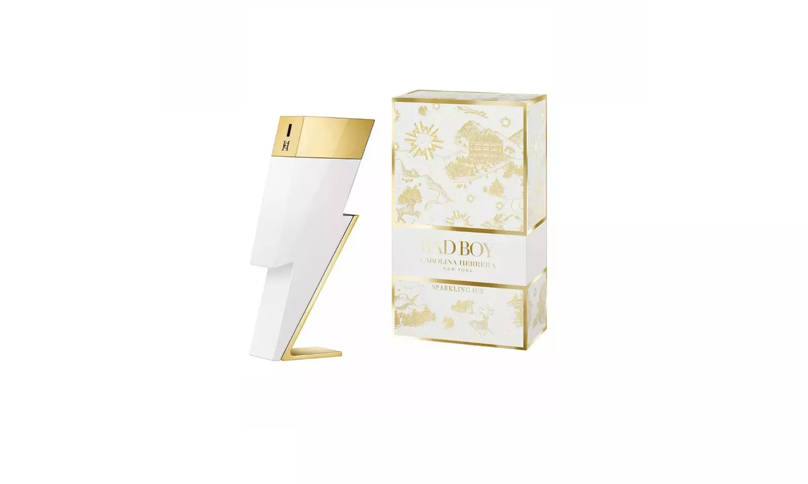 Carolina Herrera Bad Boy Sparkling Ice EDT 3.4 oz / 100 ml Spray for Men - Primary Image