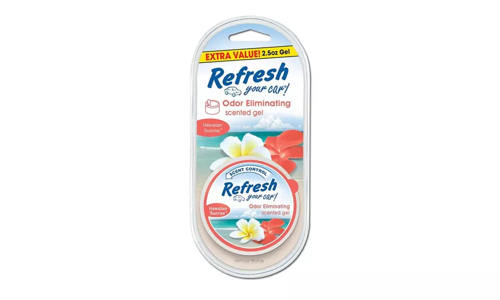 Refresh Your Car! Gel Can Scents Air Fresheners (4 Pack)