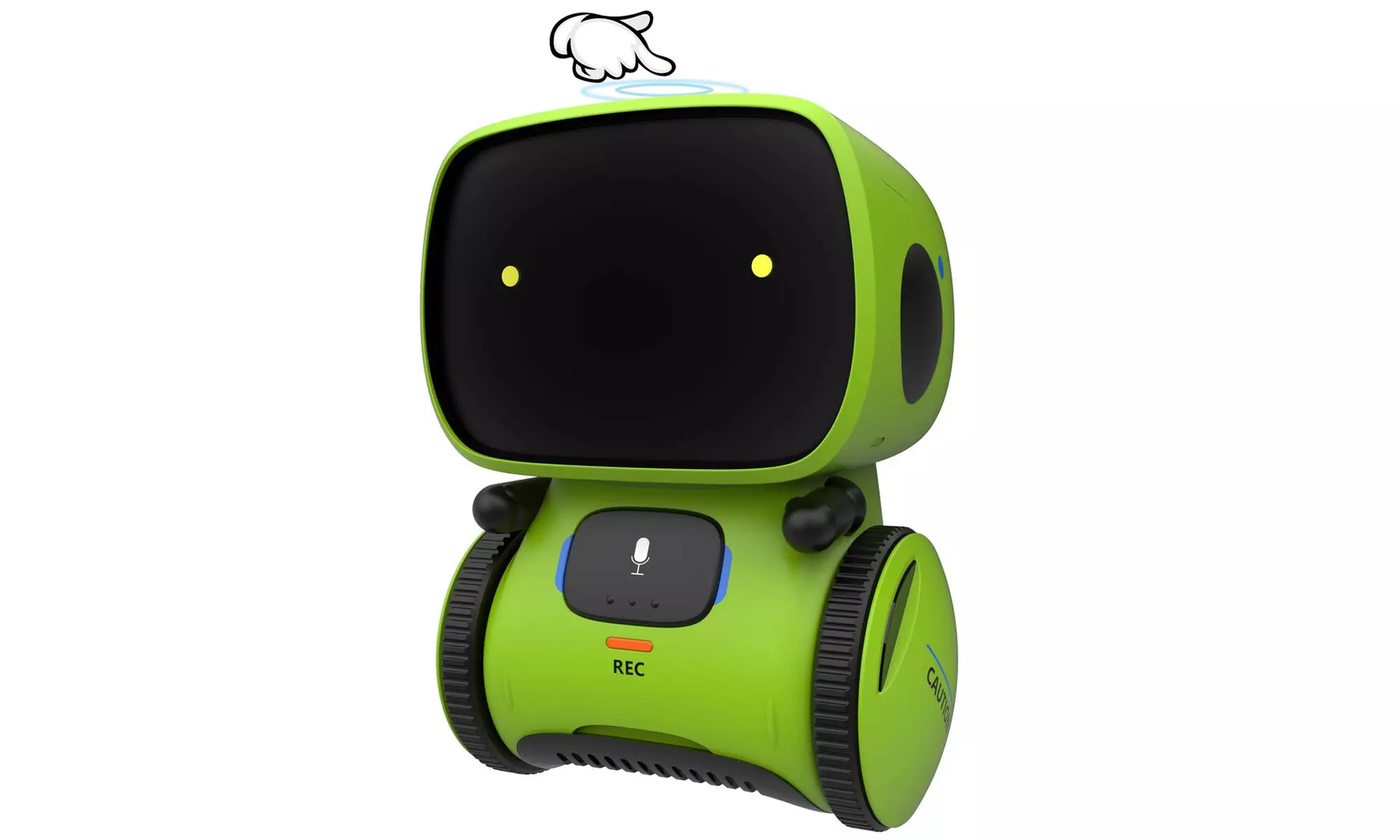 Kids Robot Toy, Talking Interactive Voice Controlled Touch Sensor Smart Robotics - Primary Image