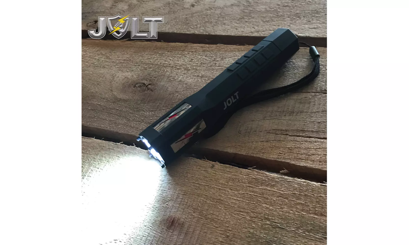 JOLT 90,000,000 Volts Stun Gun Flashlight Rod - Second Medium