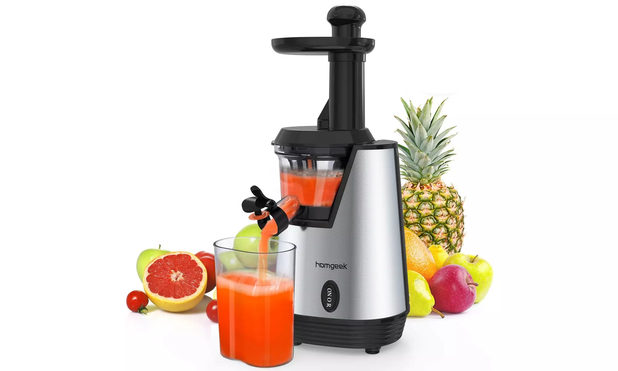 Homgeek Juicer Slow Masticating Juicer Extractor - Primary Image