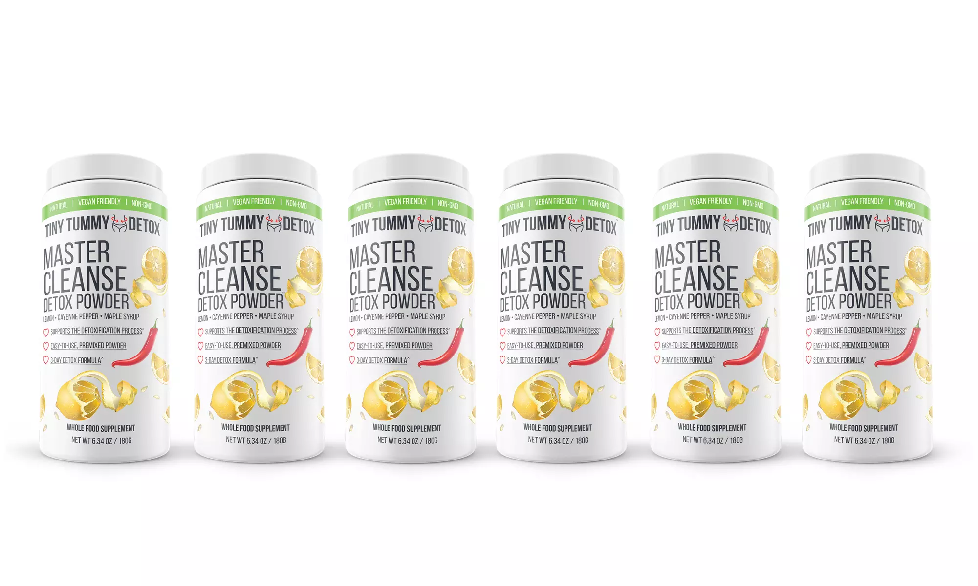 Master Cleanse Lemon Cayenne Maple Detox Powder (1-, 3-, or 6-Pack)