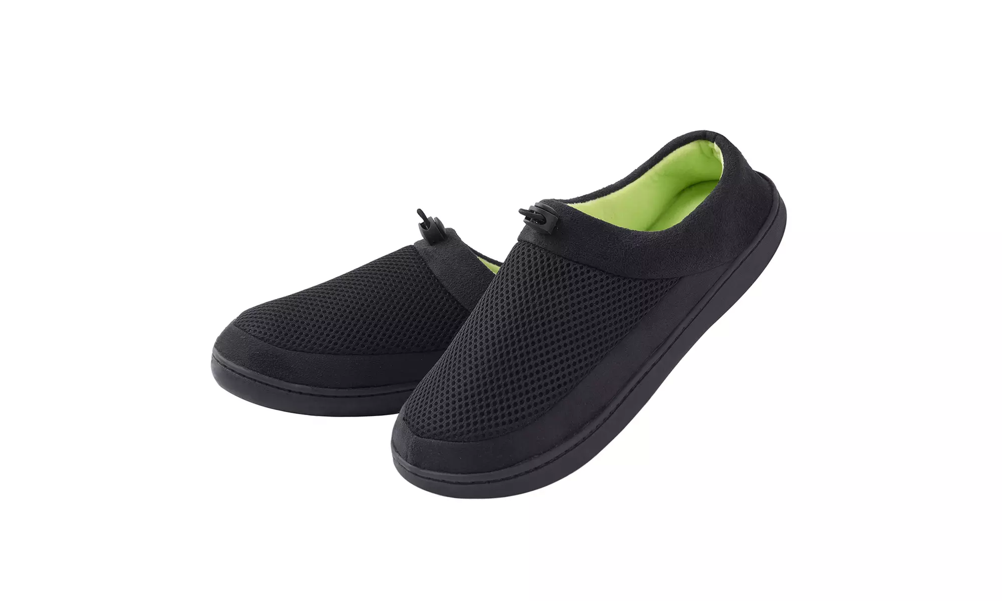Vonmay Men's Slippers Memory Foam House Shoes Adjustable Breathable Closed Back