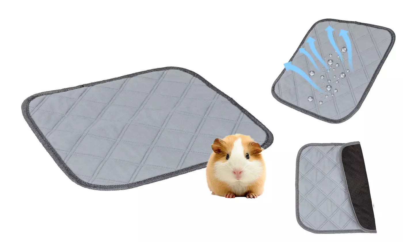 Large Waterproof Guinea Pig Fleece Cage Liners Washable Guinea Pig Pee Pads - Primary Image