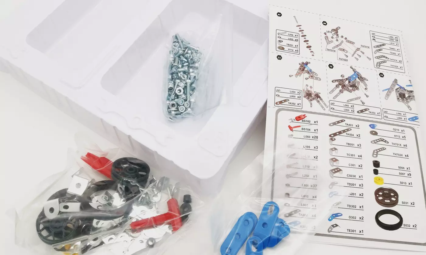 Creative Metal Build Your Own Vehicle Kits New STEM TOYS - Second Medium