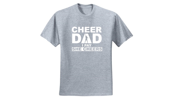 funny cheer dad shirts