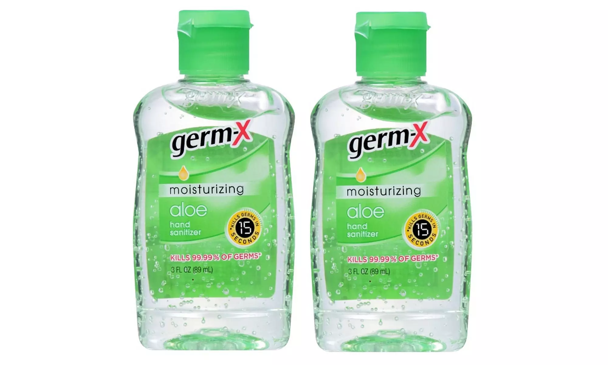 Germ-X Aloe Hand Sanitizer 3 fl oz. (2 Pack) - Primary Image