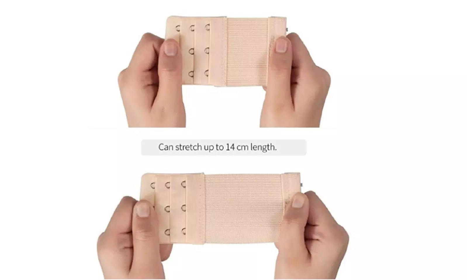 6 Pcs Adjustable Bra Buckle Extender Bra Extension Underwear Strap 2/3/4 Hooks