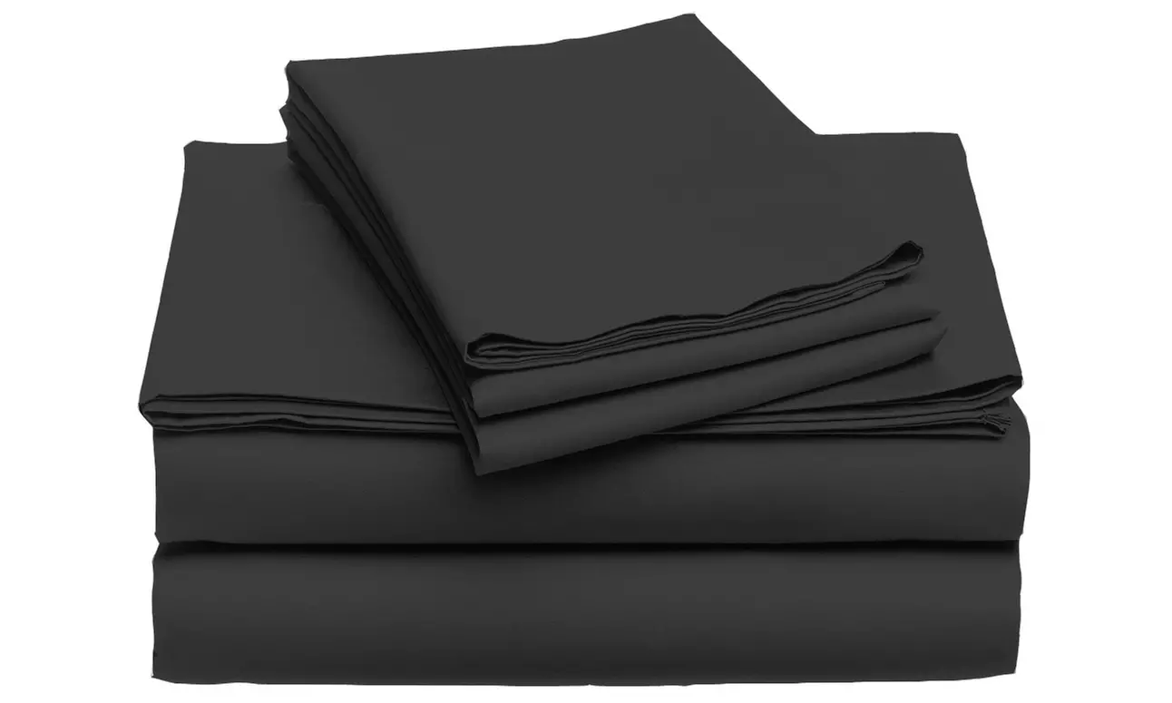 Luxury Home Bamboo-Blend Sheet Set (Dark Colors)