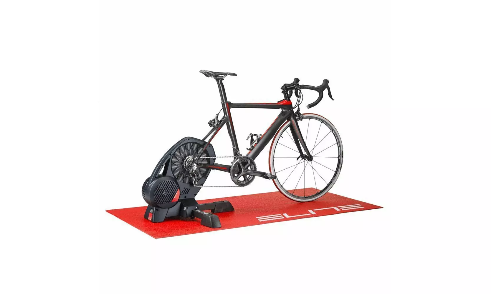 Elite 2021 Suito Pack Direct Drive Home Bike Trainer with Training Mat - Second Medium