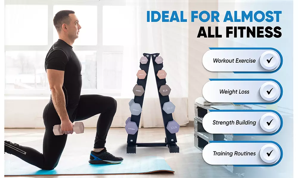 Bintiva Neoprene Dumbbells - Varies by Selection