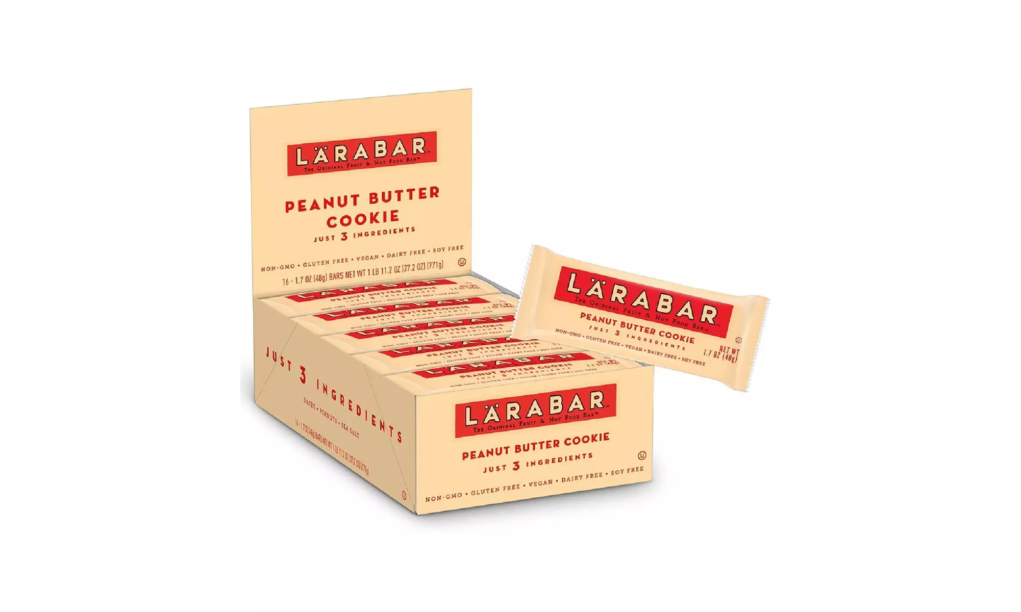 Larabar Gluten Free Bar  Peanut Butter Cookie - Primary Image