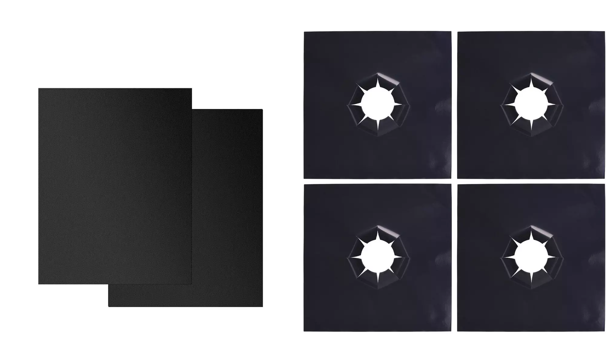 2 Pack Non-Stick Oven Liner & 4 Pack Stove Top Liner - Primary Image