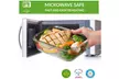 Glass Food Storage Containers with Lids - 6 Pack, 2 Sizes (35 Oz, 12 Oz) - Second Medium