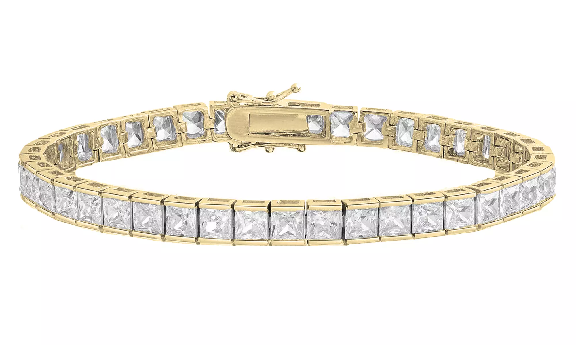 Crystal Tennis Bracelet Collection Made With Cubic Zirconia Stones