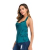 Image 3: Women V Neck Tank Tops Loose Casual Shirt Sleeveless Shirts Blouses Tanks Vest