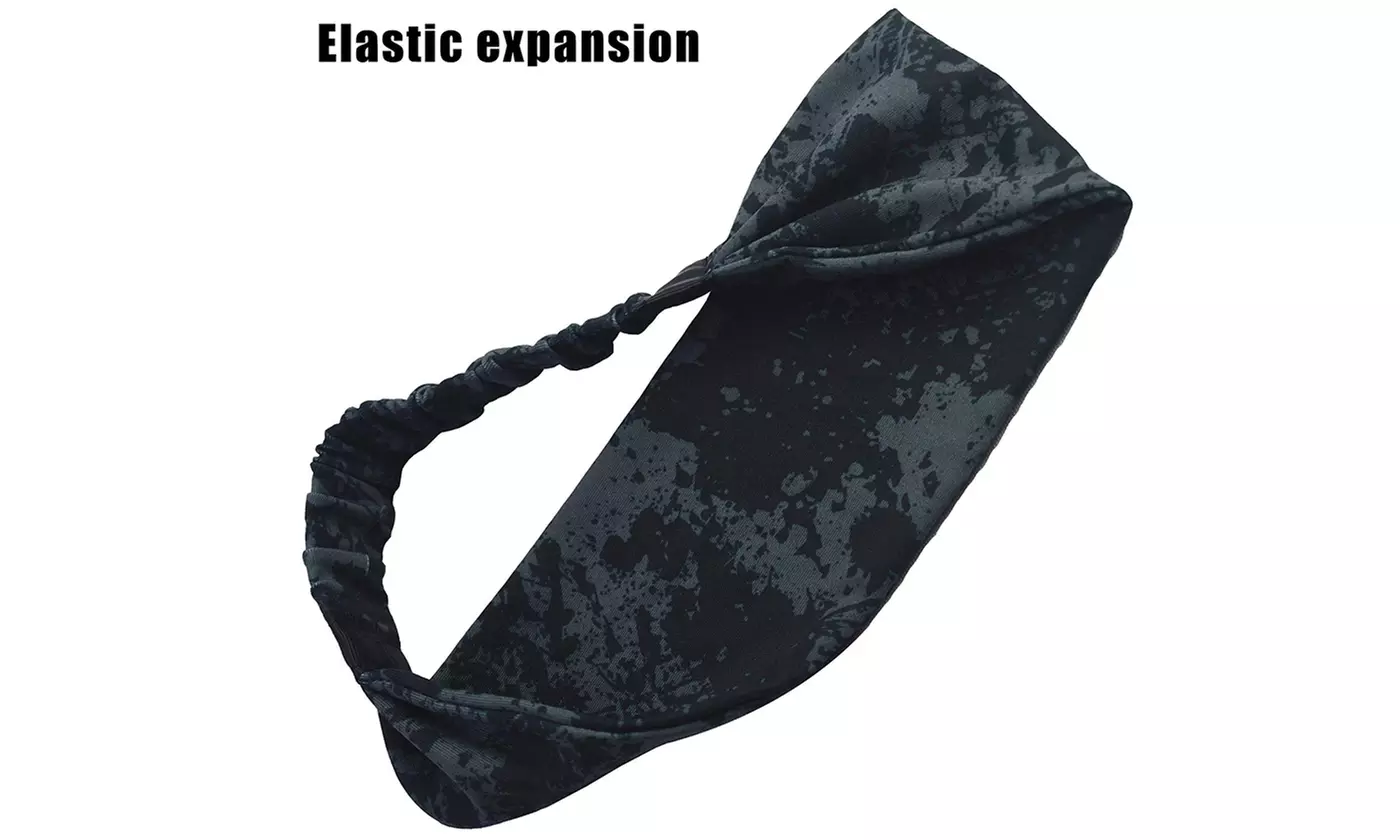 Moisture Wicking Headband For Women Men Sweatband Sports Fitness Yoga Running