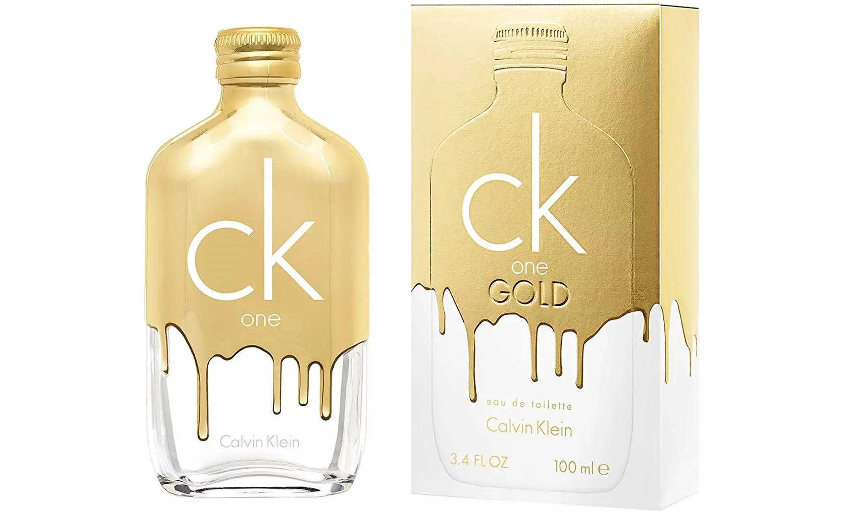 Ck One Gold by Calvin Klein EDT 3.4 Oz Unisex - Image 2