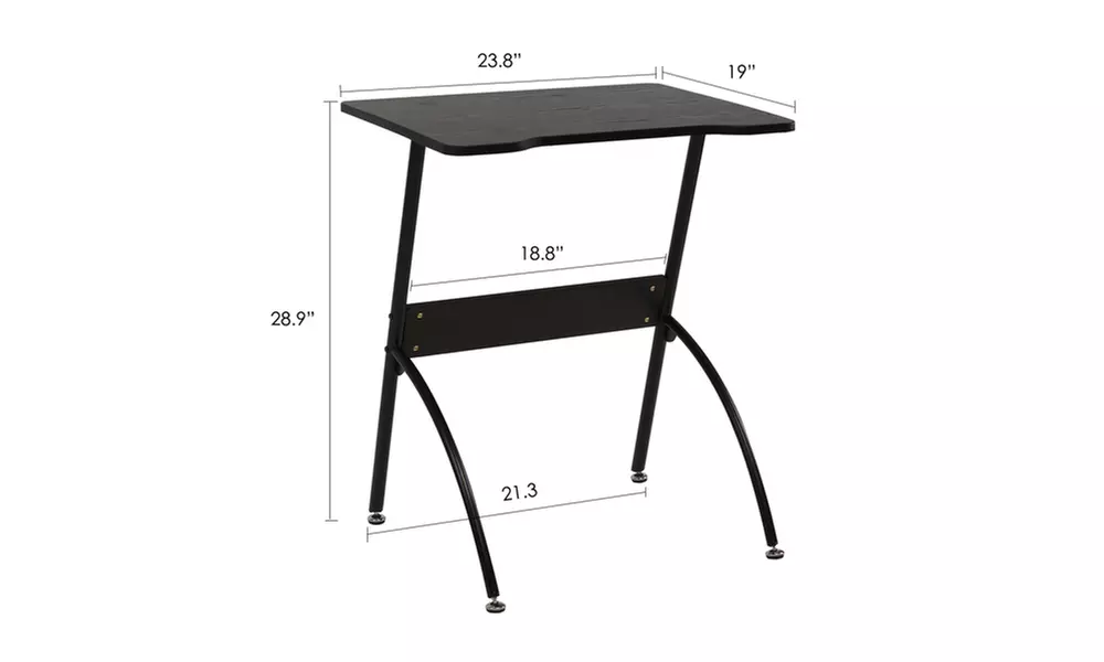 Furinno Besi Black Personal Computer Desk - Second Medium