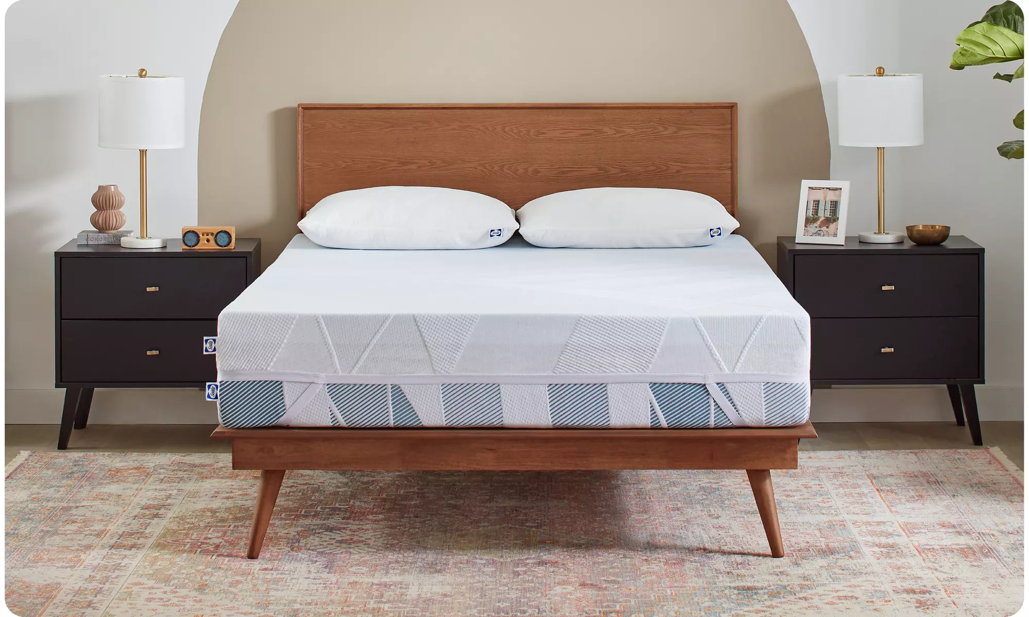 Sealy Dreamlife 3" Gel Memory Foam Mattress Topper with Cooling Cover