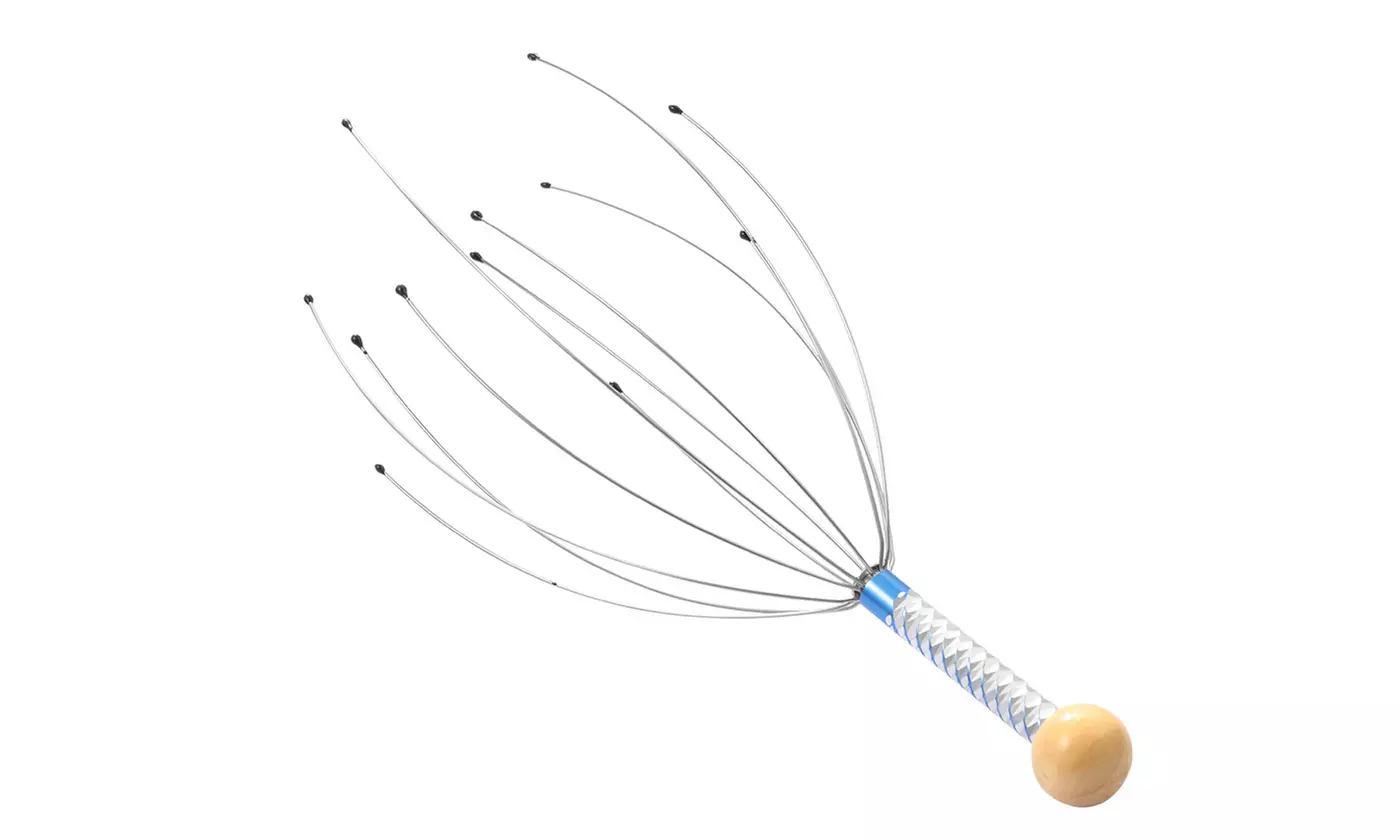 iMounTEK Handheld Head Massager & Scalp Scratcher for Stress Relief - Primary Image