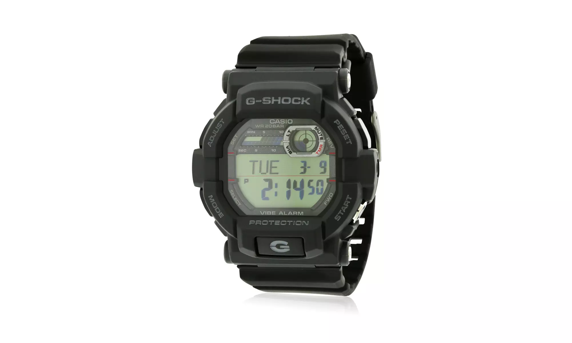 Casio G-Shock Vibration Alarm Mens Watch GD350-1CR - Primary Image