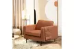 Costway Modern Linen Fabric Accent Armchair Single Sofa - Second Medium