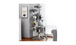 Cat Tree 69 Inches Cat Tower with 2 Condos and 2 Perches