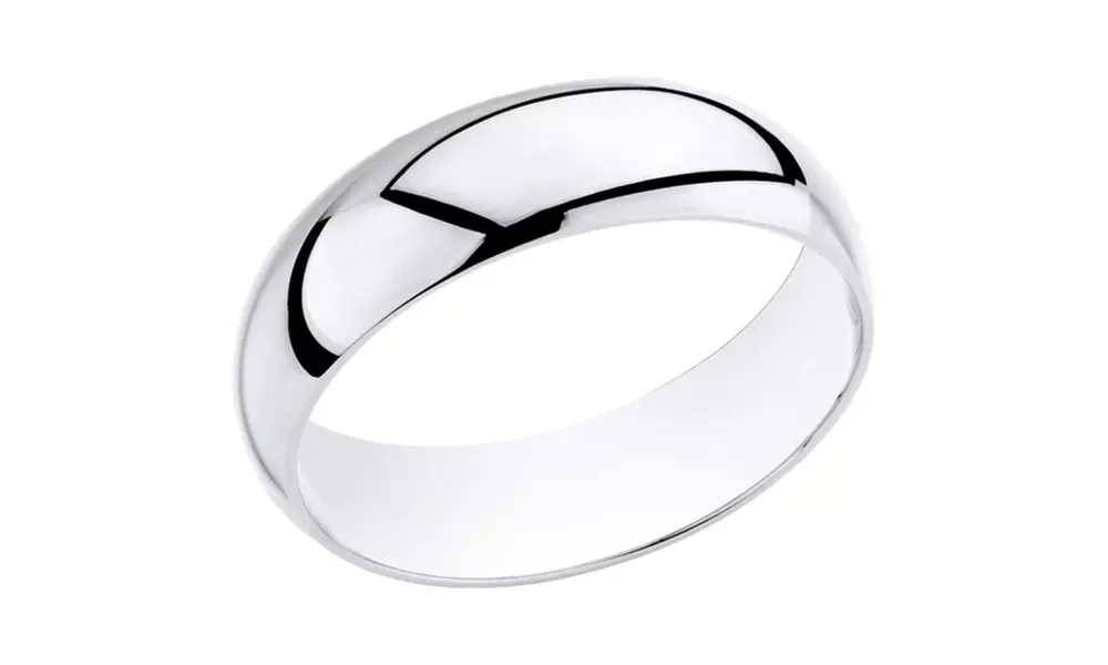 Sterling silver 7MM Unisex Bands