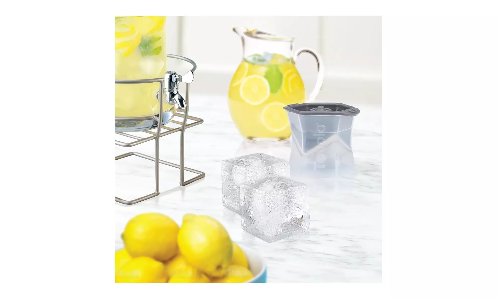 Tovolo Colossal Cube Ice Molds (Set of 2) - Second Medium