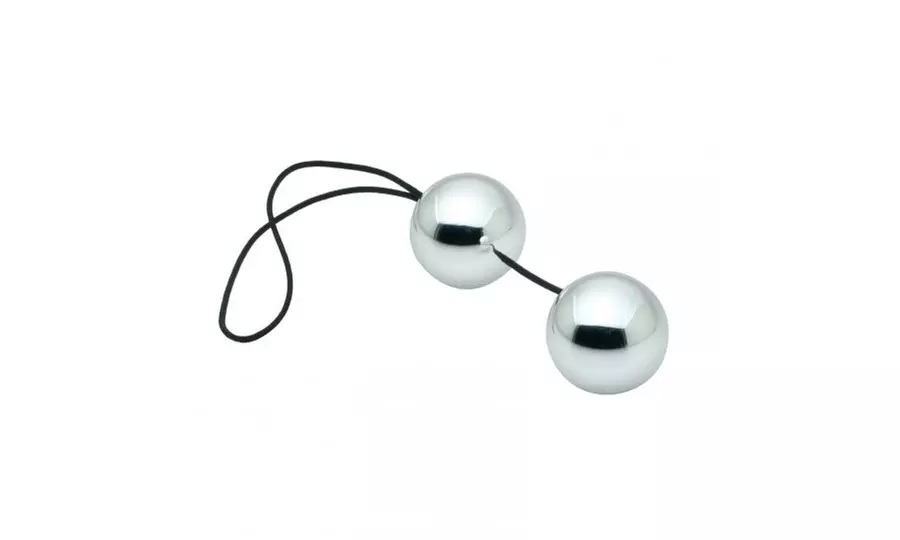 Silver Vaginal and Anal Ben Wa Balls - Primary Image