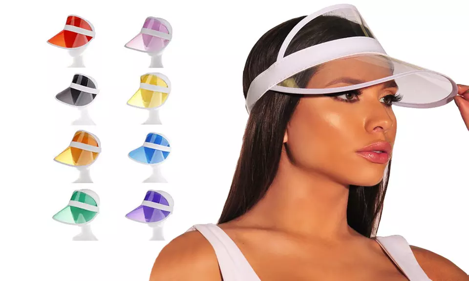 Retro Sun Visor Hat - Primary Image