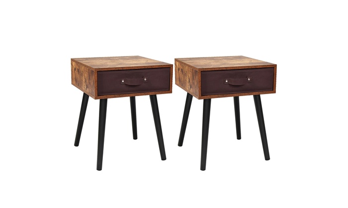 Up To 26 Off On Costway Set Of 2 Mid Century Groupon Goods