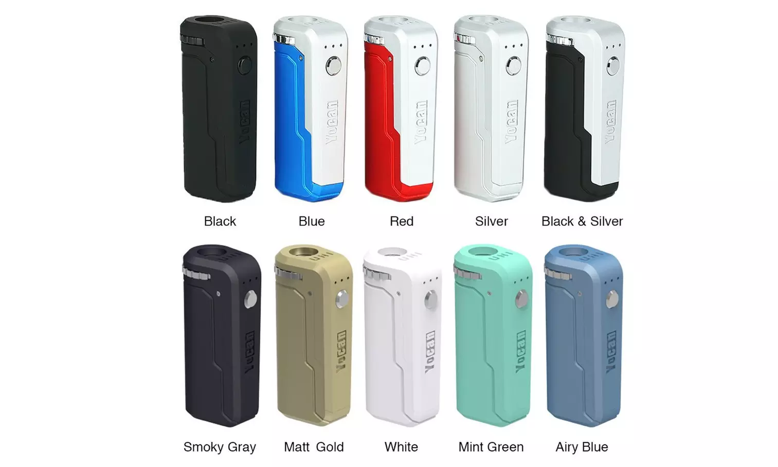 Yocan UNI Universal 510 Thread Portable Vape Batter Mod Box - Second Medium