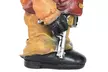 Exhart Cowboy Bear Garden Statue, 11 by 17 Inches - Second Medium