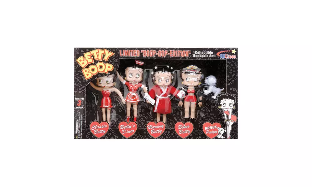 Betty Boop Bendable Boxed Set - Second Medium
