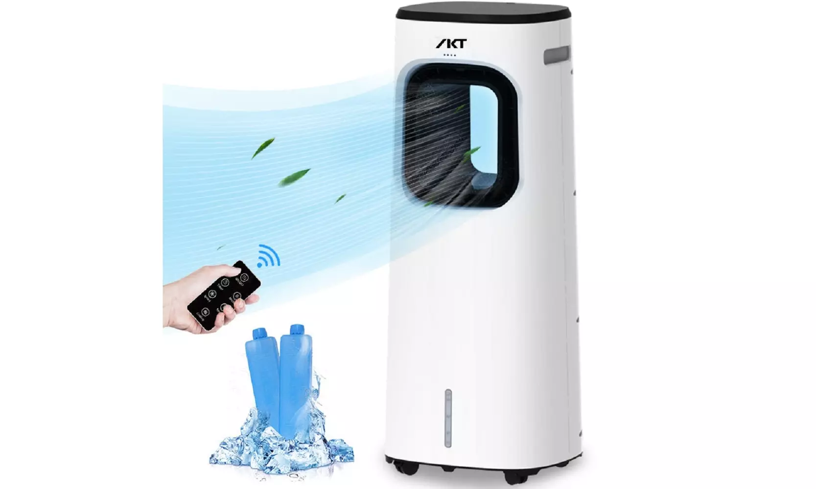 Oscillating Cooling Fan with Remote - Primary Image