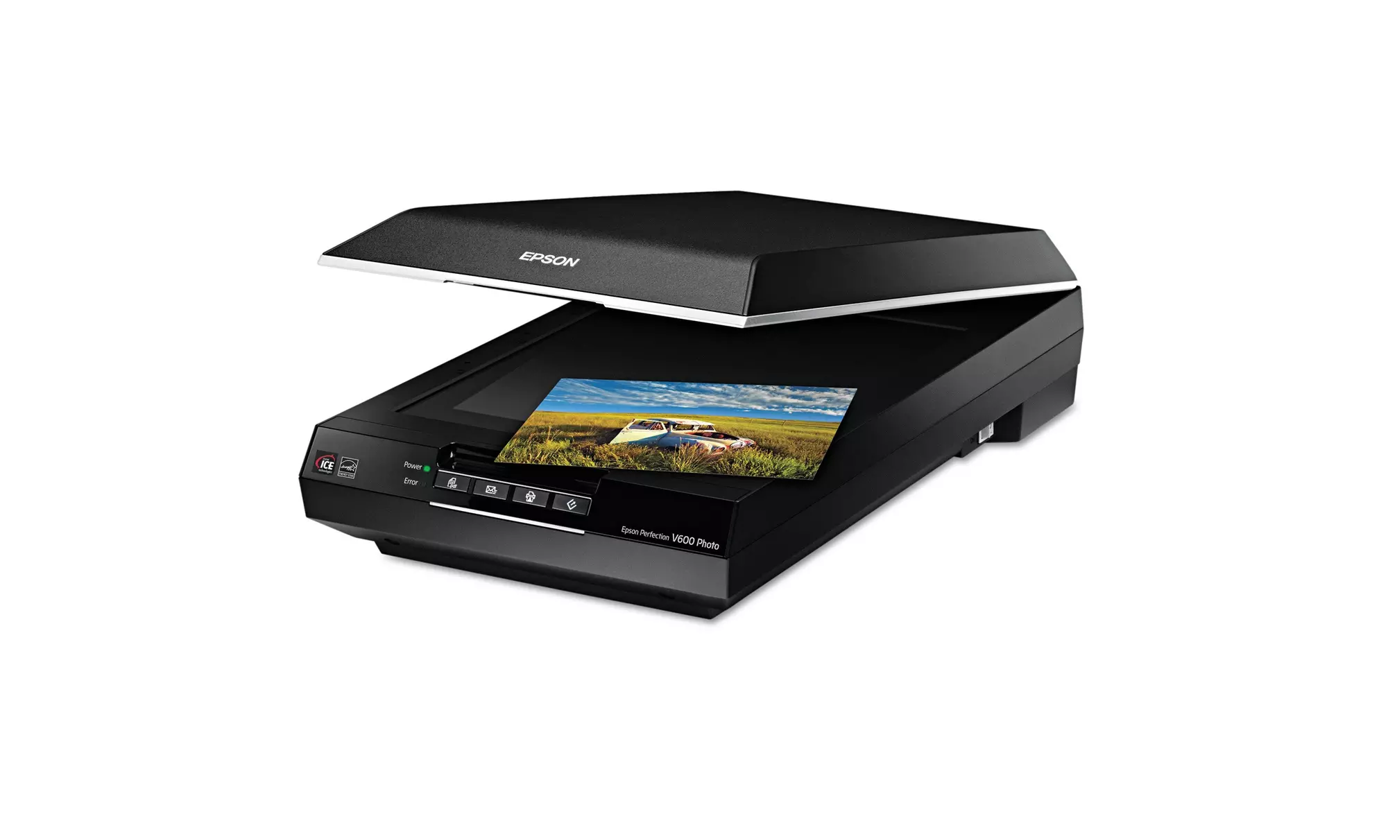 Epson Perfection V600 Photo, Image etc & Document Scanner (Black) New - Primary Image