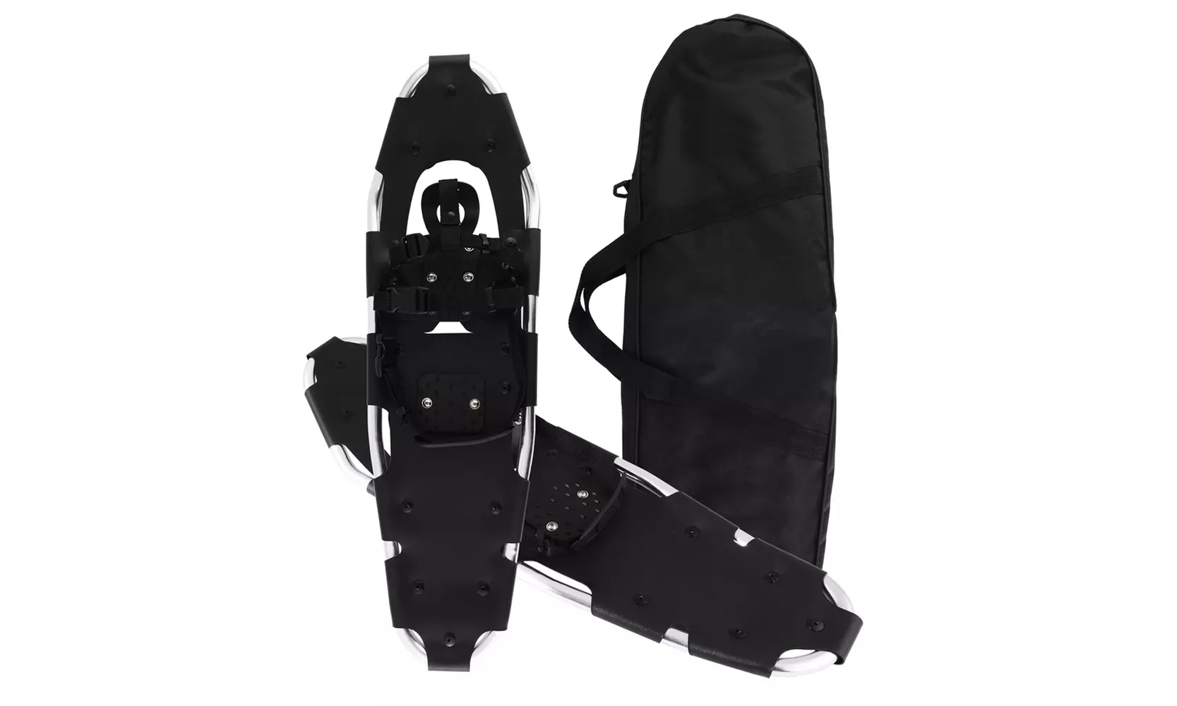 21"25"28"30" Snowshoes, Mountain Terrain Black Snow Shoes - Primary Image