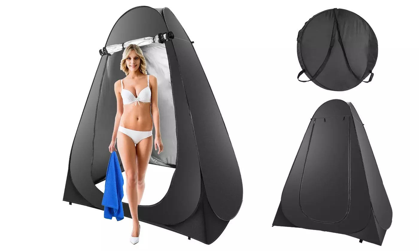 LakeForest Pop-Up Privacy Tent Outdoor Changing Room Portable Shower Stall