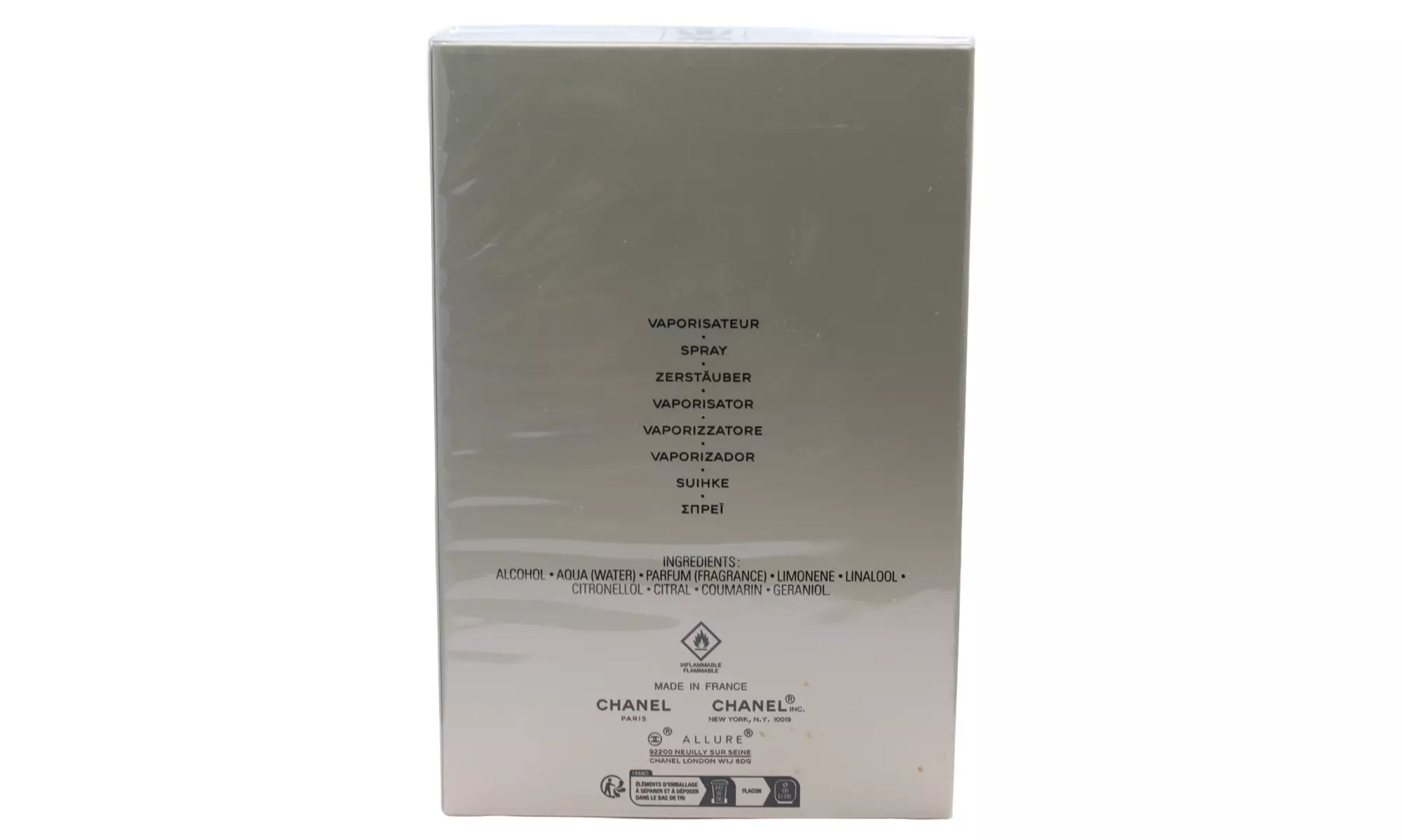 Chanel Allure Homme Edition Blanche Eau de Parfum for Men 5.0 Fl. Oz. - Second Medium