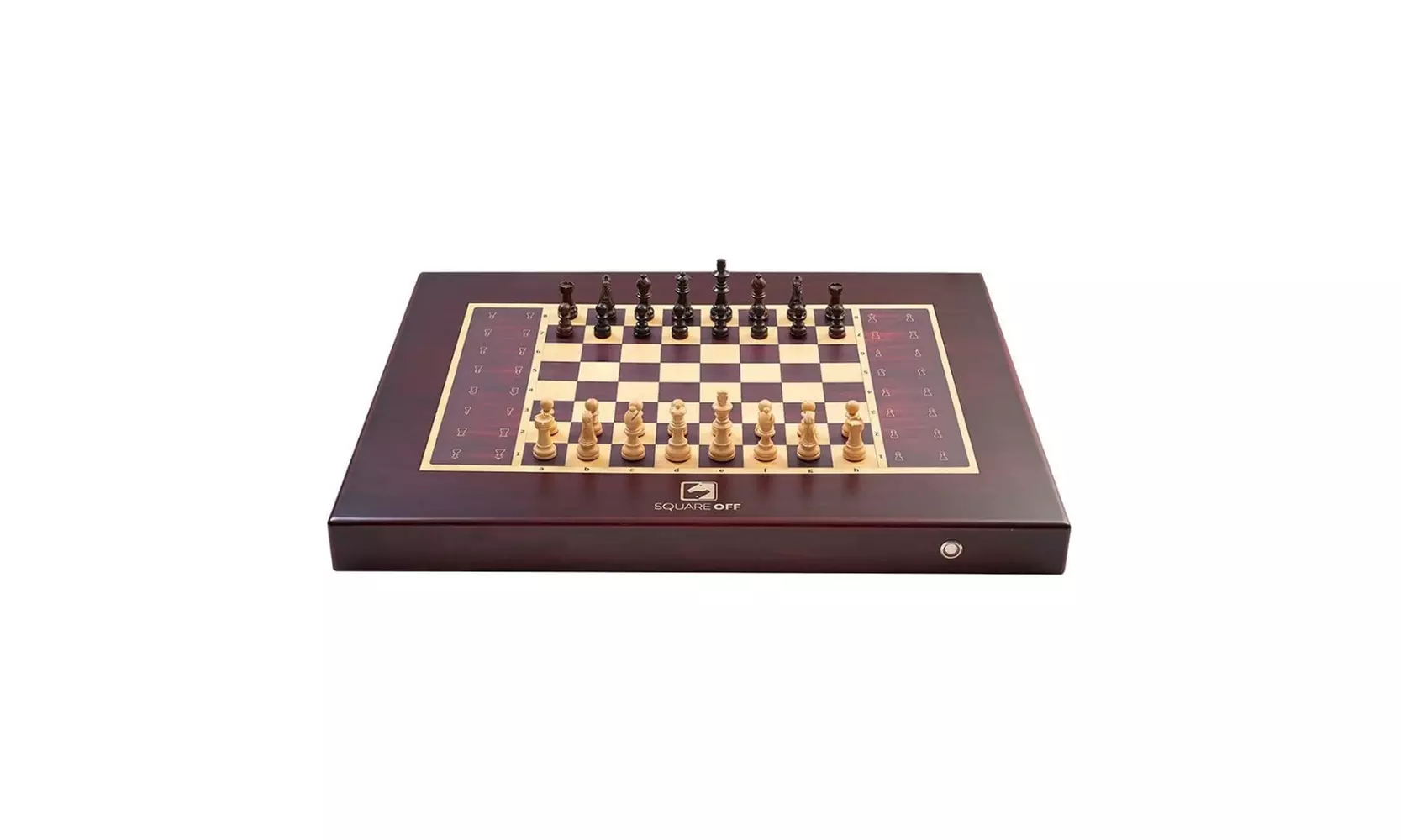 Square Off Grand Kingdom Chess Set with Pro Rollable Electric Chessboard - Second Medium