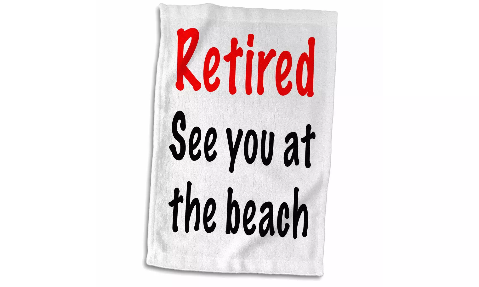  Towel - RETIRED SEE YOU AT THE BEACH - 15 by 22-inches  - Primary Image